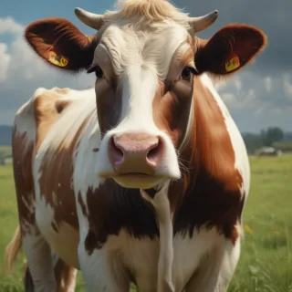 aesthetic cow print