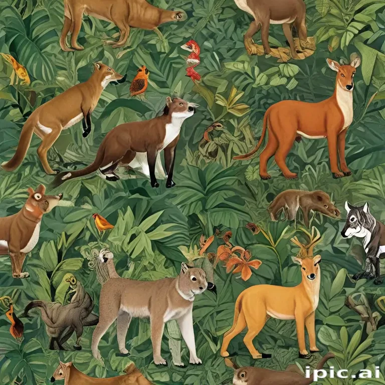 rainforest animals