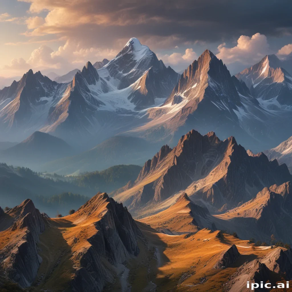 mountains transparent