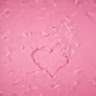 pink heart background