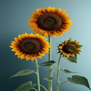 aesthetic sunflowers