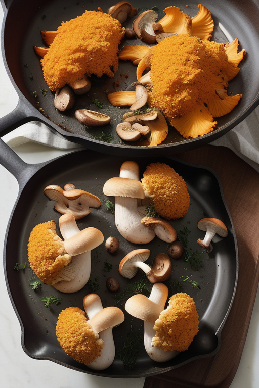 mushroom chicken of the woods recipes