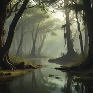 swamp background
