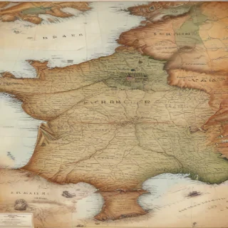 map of france