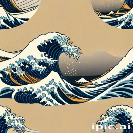 the great wave wallpaper