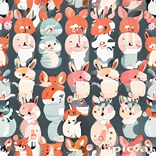 cute animal background