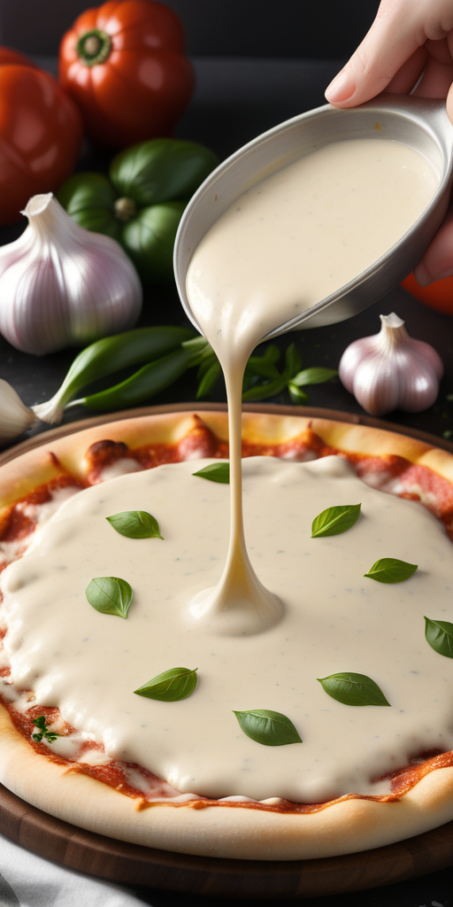 creamy garlic sauce for pizza