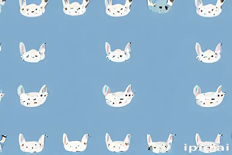 aesthetic cute blue background