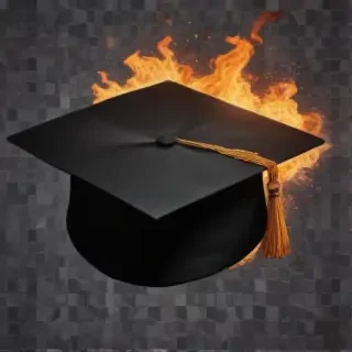 graduation cap transparent background