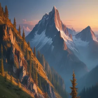 aesthetic mountain wallpaper
