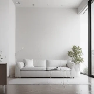 minimalist white aesthetic wallpaper