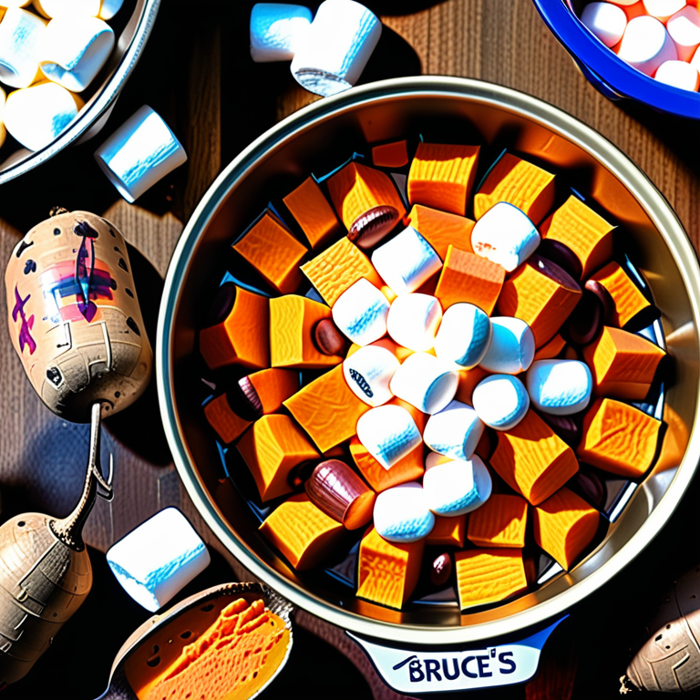 bruce's yams recipe on can with marshmallows