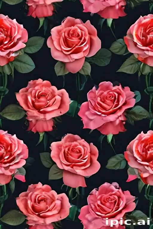 roses background