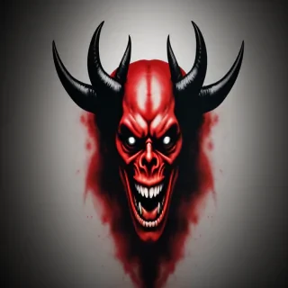 wallpaper of the devil