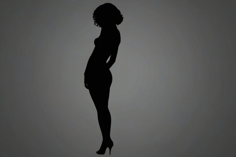 woman silhouette png