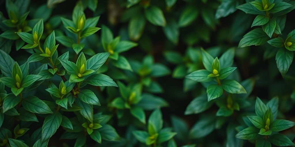 greenery background aesthetic