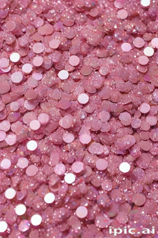pink glitter aesthetic