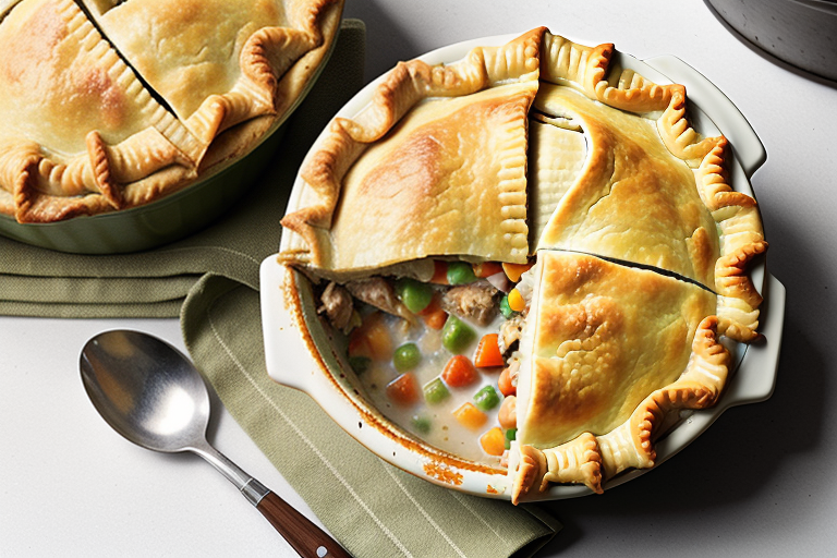family size chicken pot pie