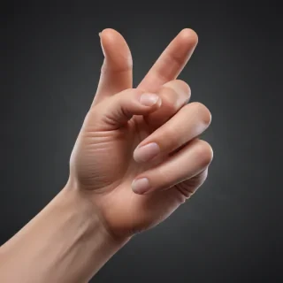 pointing finger png