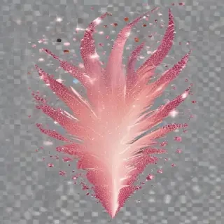 transparent background glitter