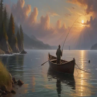 rod in fishing