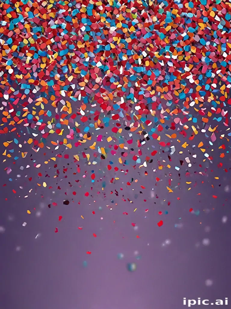 confetti vector