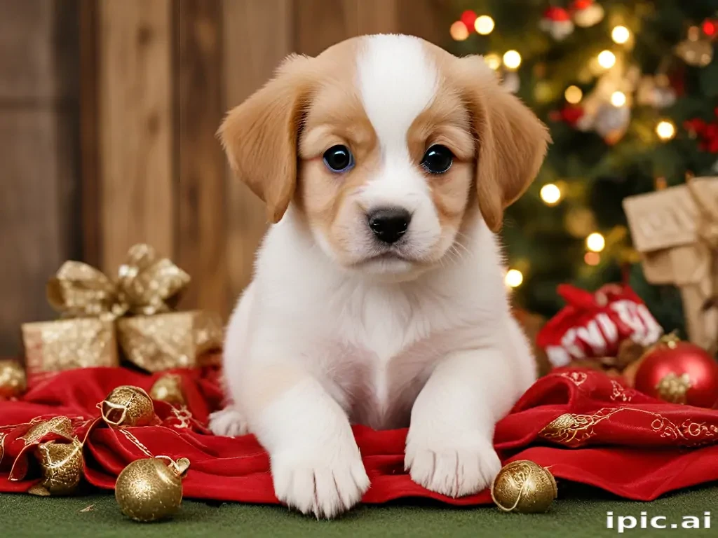 christmas puppy backgrounds