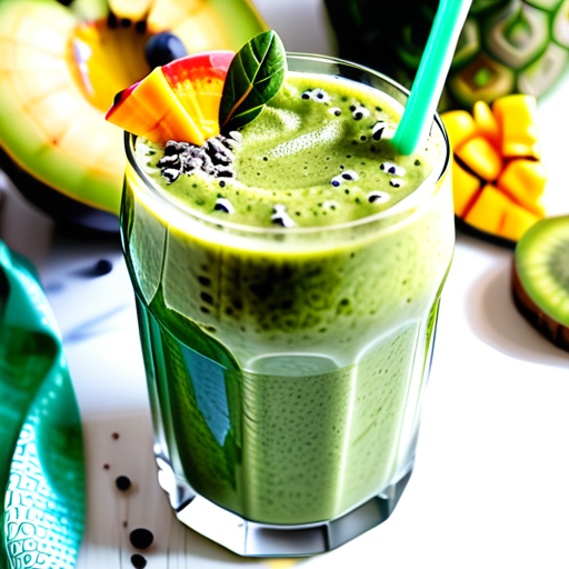 island green smoothie recipe tropical smoothie