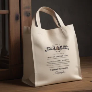 canvas bag mockup