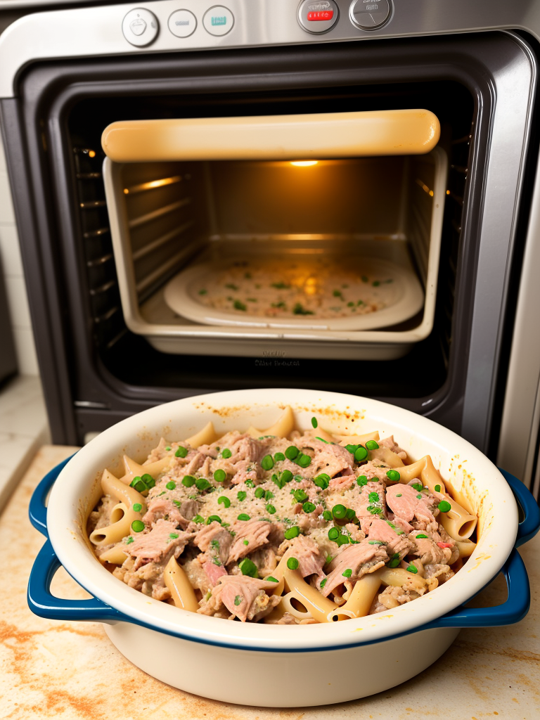 tuna helper in the oven