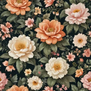 floral wallpaper aesthetic