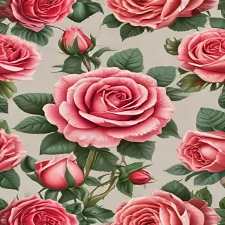 rose border