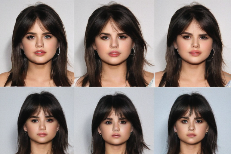 selena gomez bangs 2022
