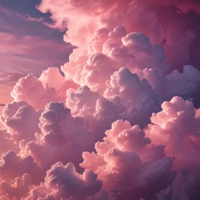 pink clouds wallpaper