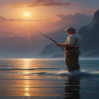 rod in fishing