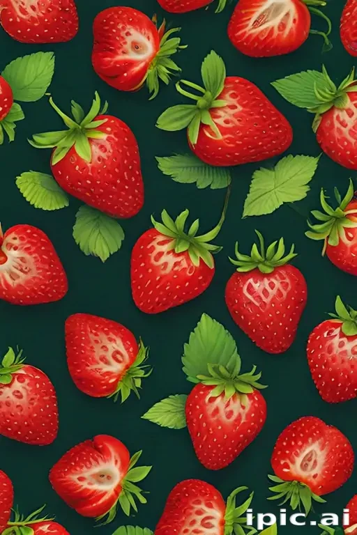 strawberry wallpaper laptop