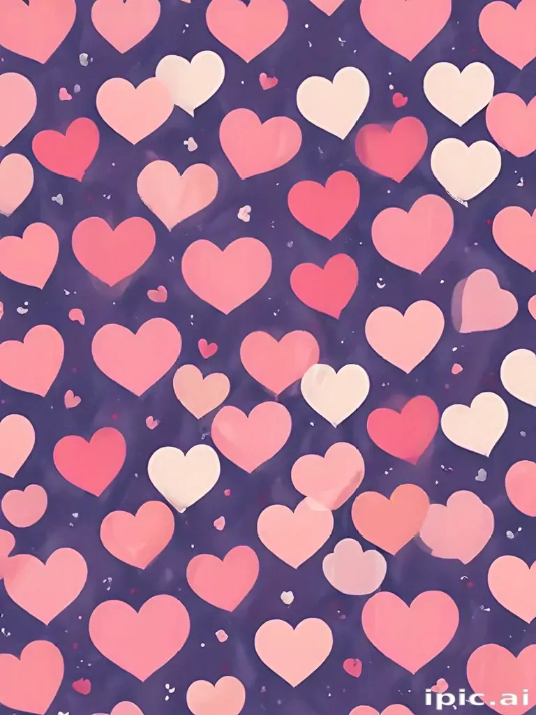 cute heart background