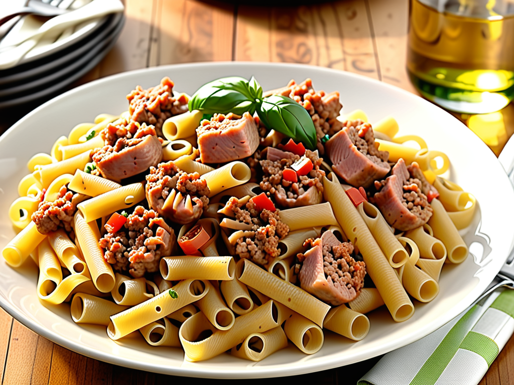ground pork and pasta recipes