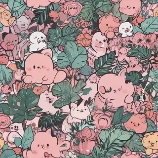 aesthetic wallpaper cartoon