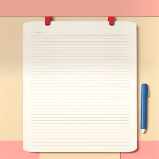 notepad paper background