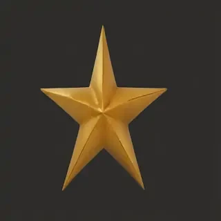golden star png