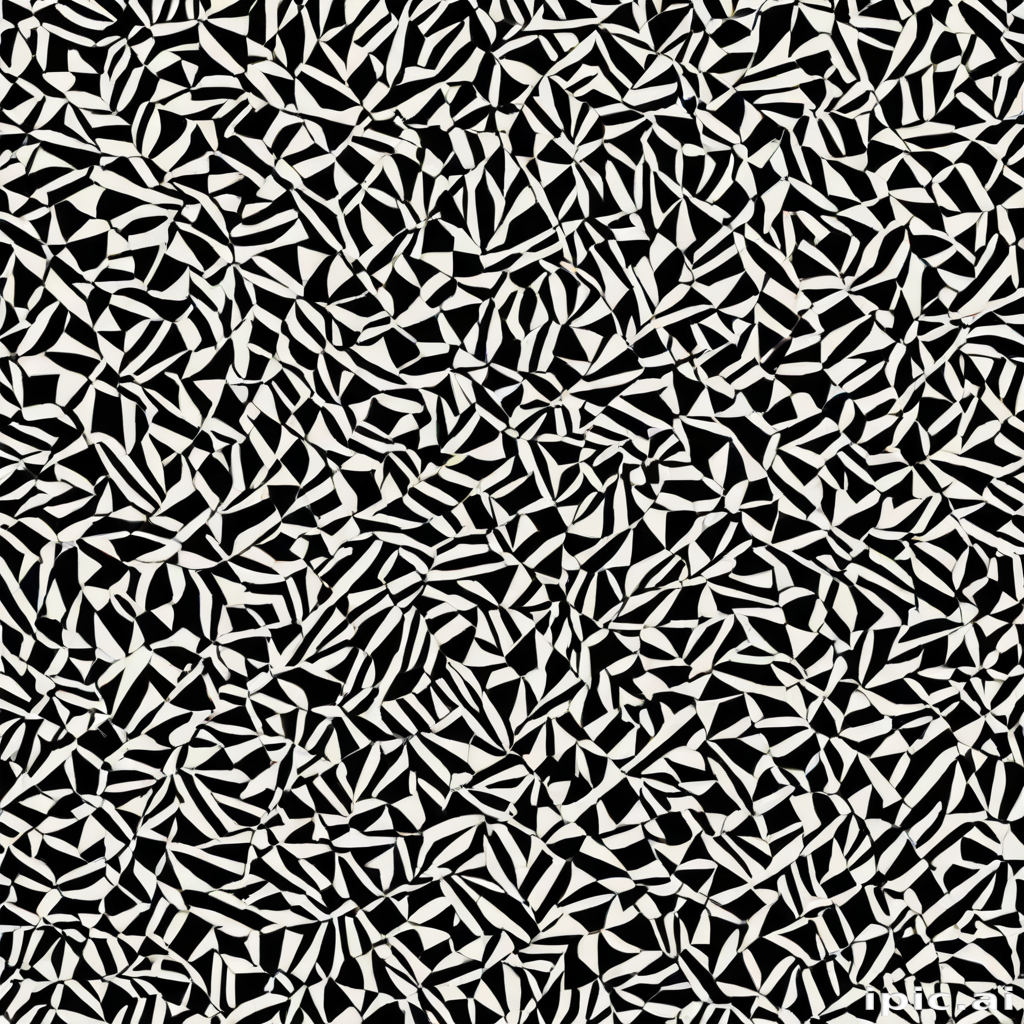 black and white patterns