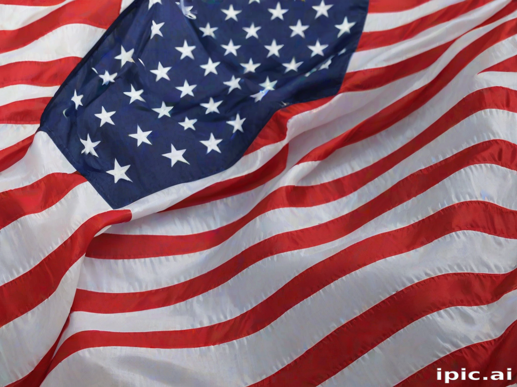 united states flag transparent