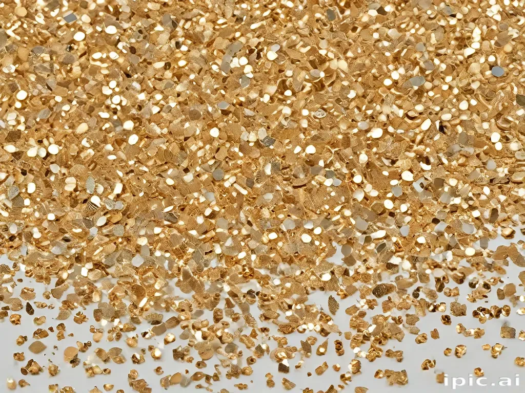 gold glitter png