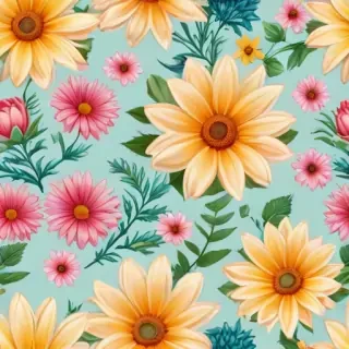 clipart transparent background flowers