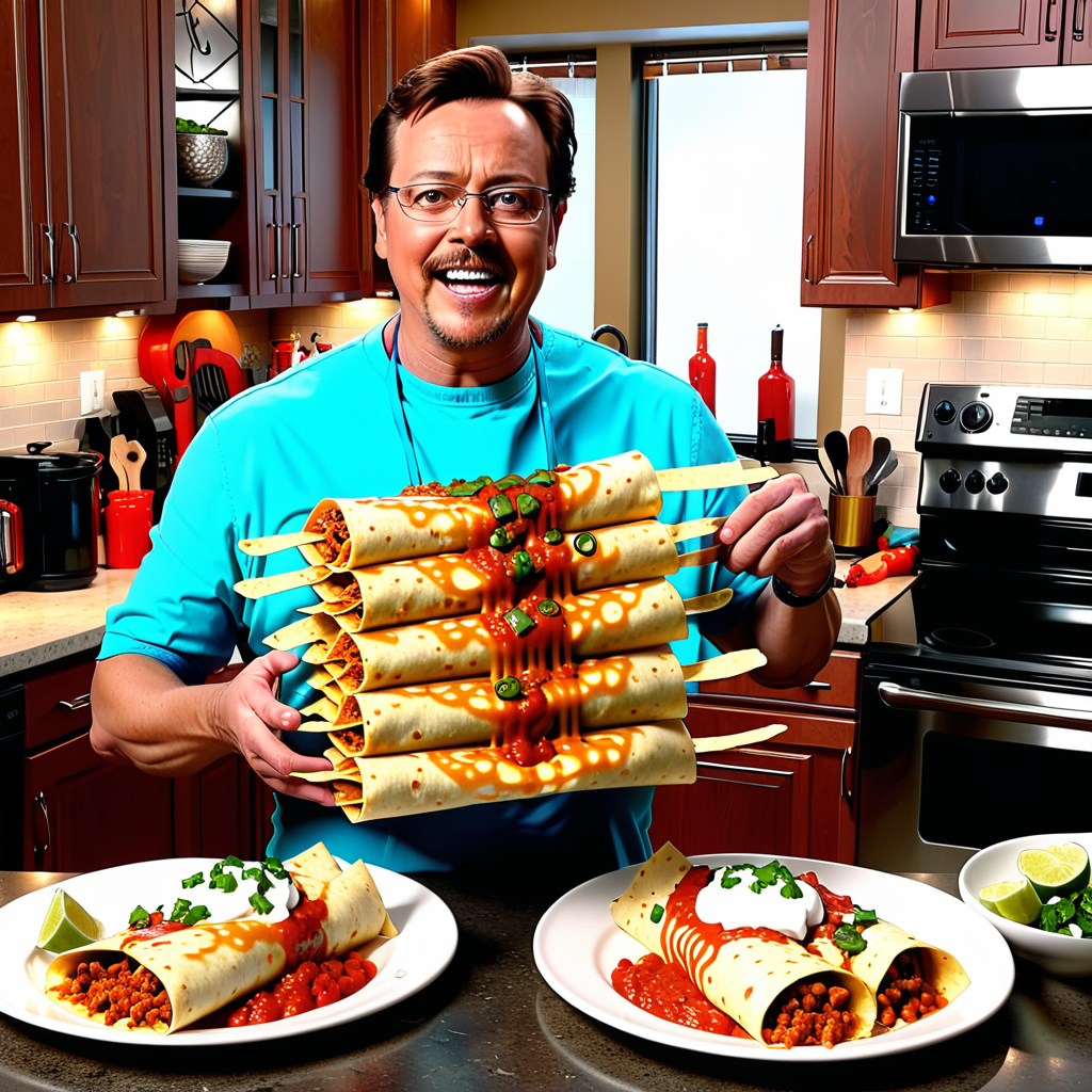 sam the cooking guy enchiladas
