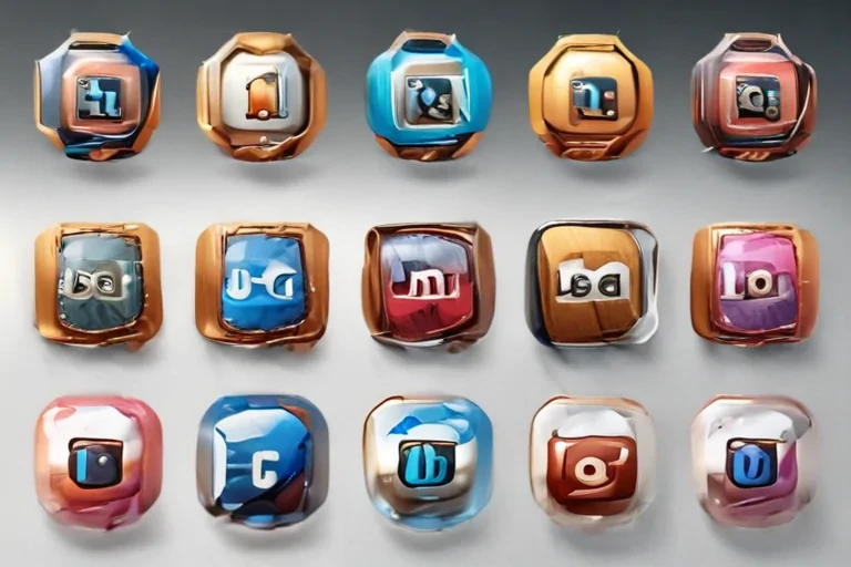 social media icons