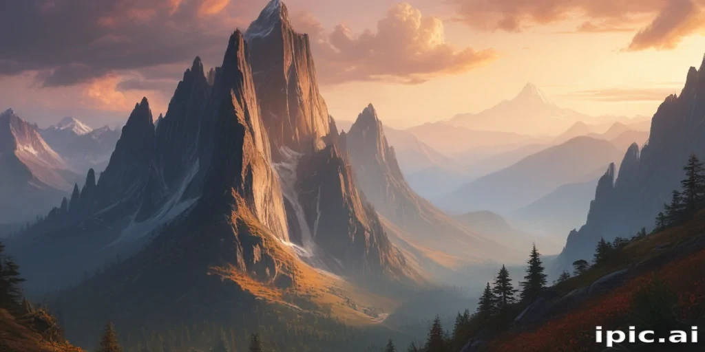 mountain silhouette