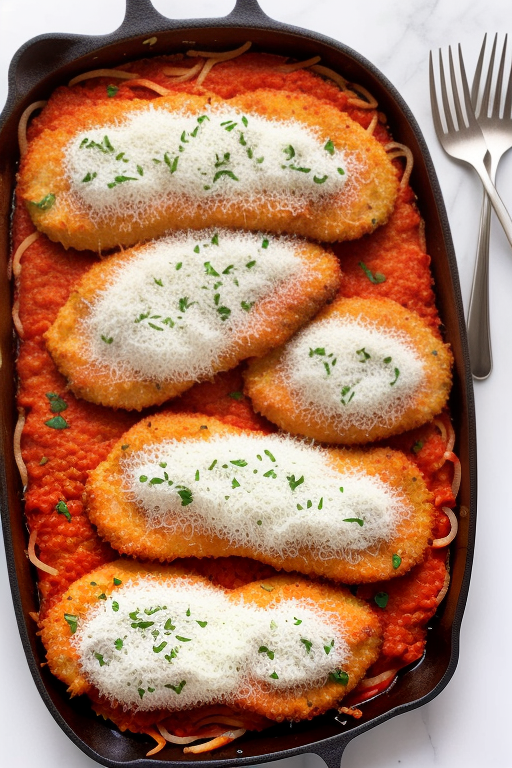 what to eat with chicken parm