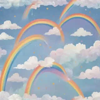 cute rainbow wallpaper